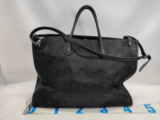 GUCCI Off the Grid Tote Bag, 2-Way, Black