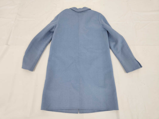 MaxMara MAXMARA STUDIO Cutie Amano Coat, Silk and Cashmere, Size 36