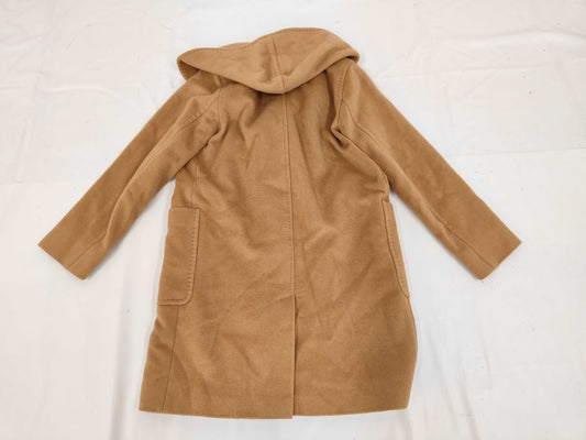 MaxMara MAXMARA Rialto Coat with Belt, 100% Camel