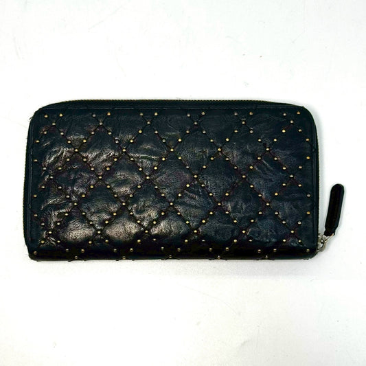 CHANEL Matelasse Coco Mark Studs Long Wallet Black 20071535 Wallet