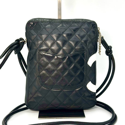 CHANEL Cambon Line Shoulder Bag Black 9405830 Shoulder Bag