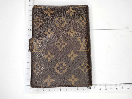 LOUIS VUITTON Monogram R20005 Agenda PM Notebook Cover