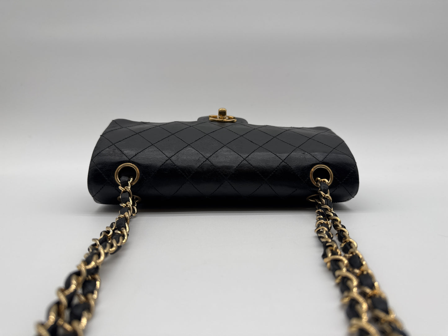 CHANEL CHANEL Shoulder Bag Matelasse Double Flap Coco Mark Turn Lock Gold Hardware Shoulder Bag