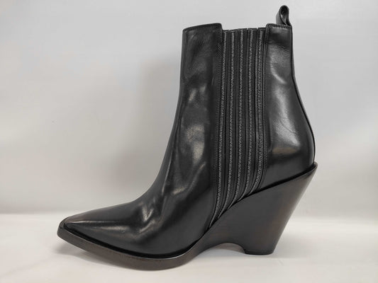 Brunello Cucinelli Side Gore Boots with Monile Decoration, Size 37, Other Shoes