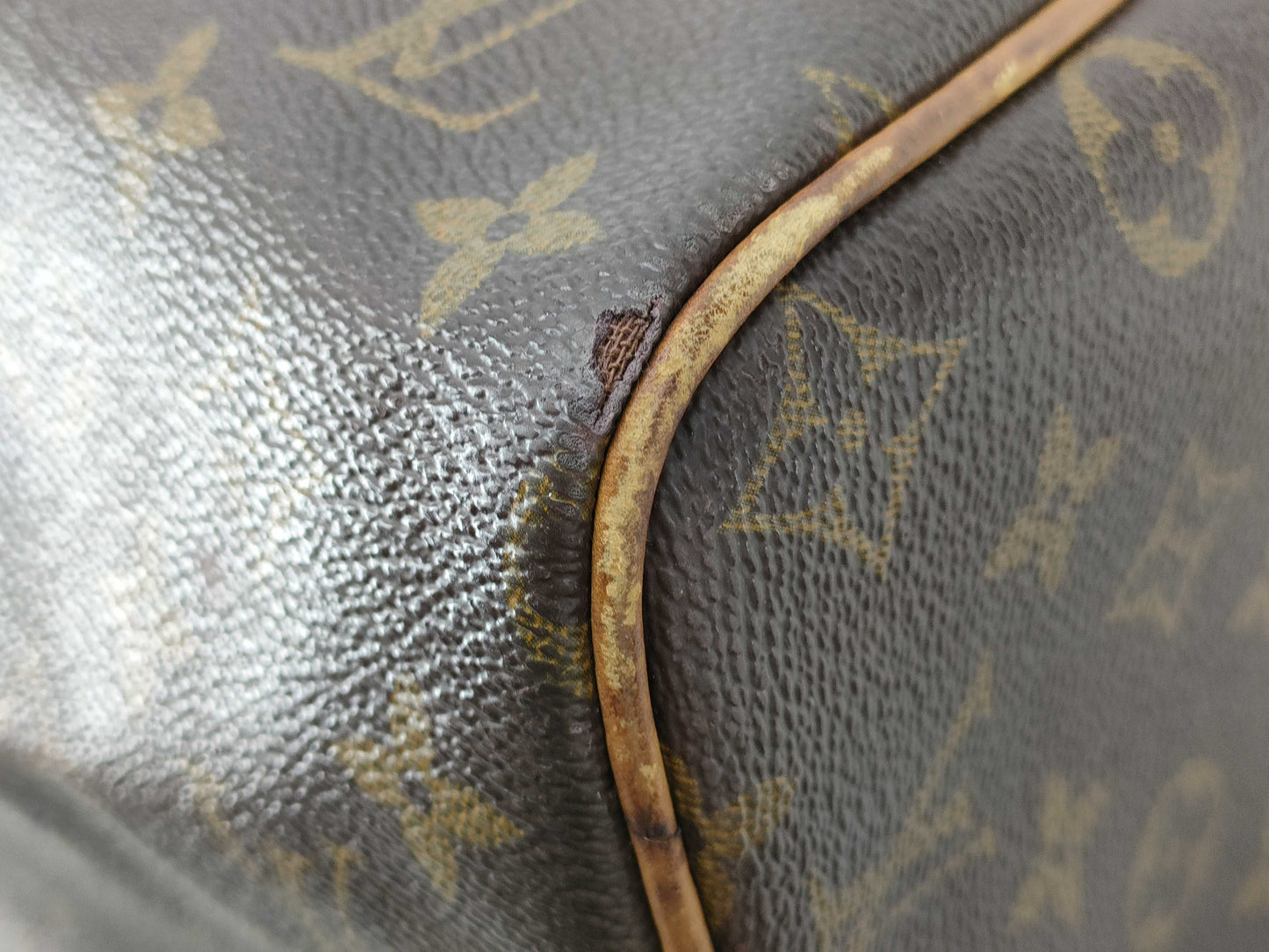 LOUIS VUITTON Monogram Speedy 30 TV21 Boston Bag