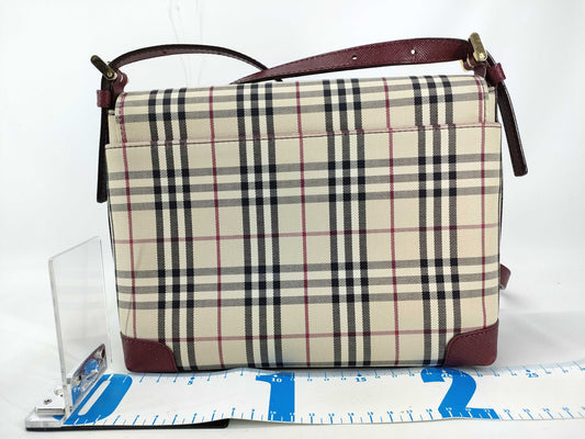 BURBERRY Nova Check Shoulder Bag