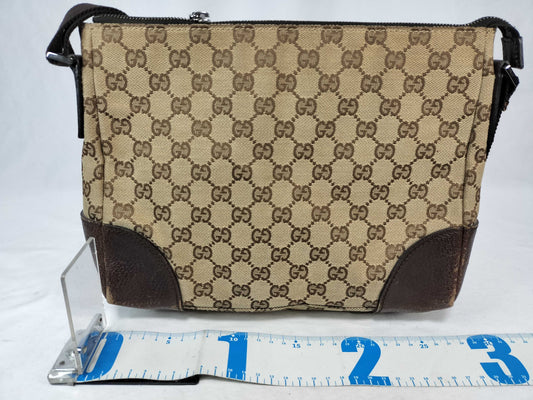 GUCCI GG Canvas Shoulder Bag GUCCI Gucci GG Canvas Shoulder Bag