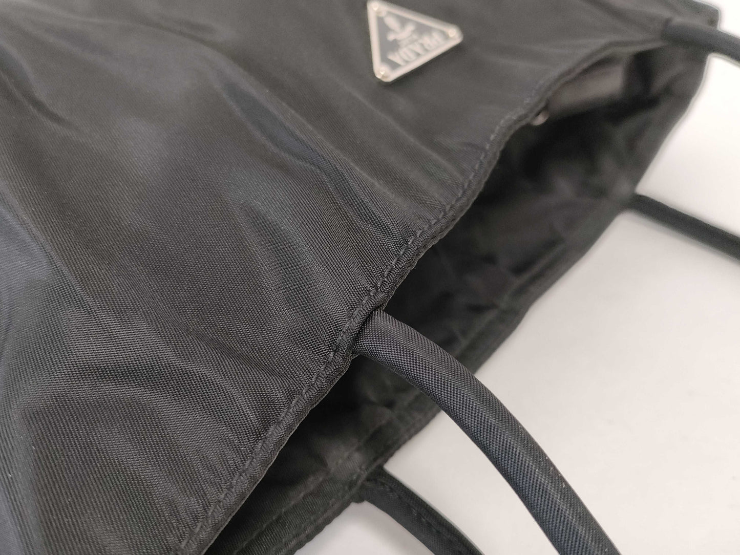 PRADA Nylon PRADA Prada Tote Bag with LAMPO Stamp