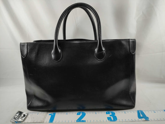 BALENCIAGA BALENCIAGA Handbag Tote Bag Leather Black Tote Bag