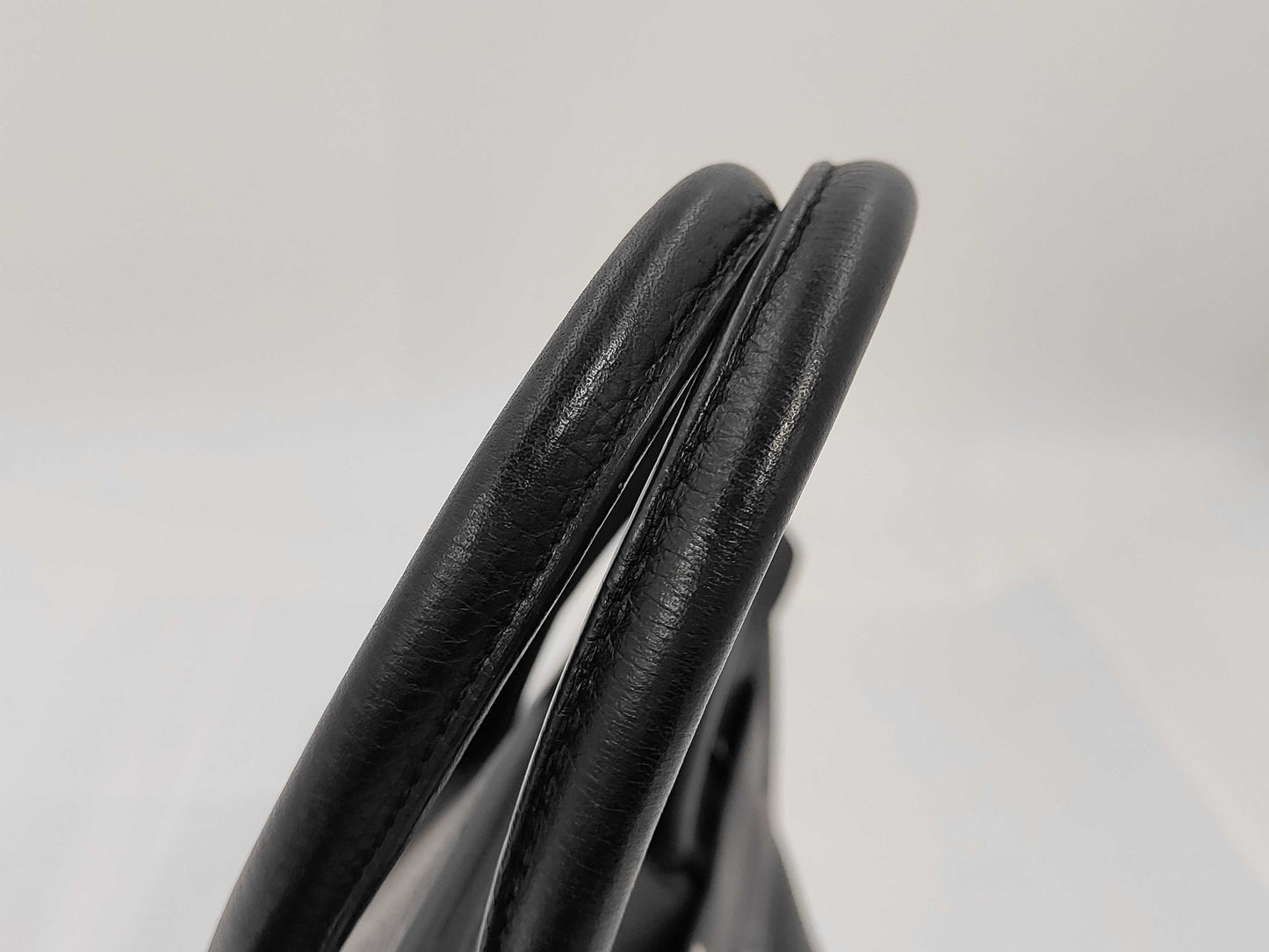 HERMES Birkin 35 Taurillon Black with Silver Hardware Handbag