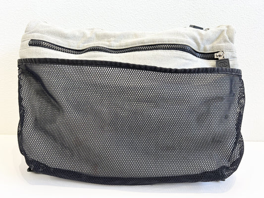 CHANEL Coco Mark Sport Line Chocolate Bar Canvas Logo Body Bag Crossbody Shoulder Bag #9