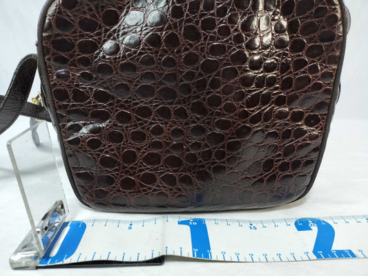 Salvatore Ferragamo Vara Embossed Shoulder Bag