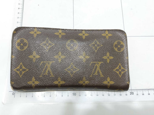 LOUIS VUITTON Monogram Louis Vuitton Monogram Porte Monne Zip Wallet M61727