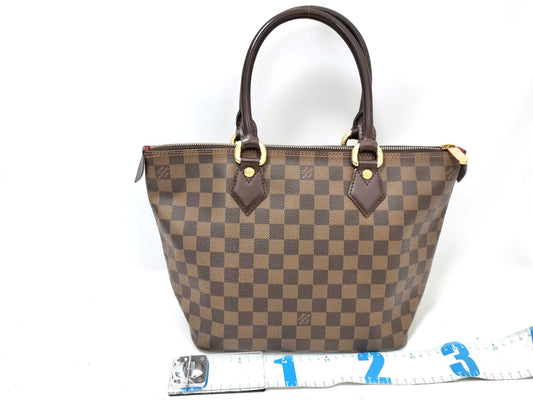 LOUIS VUITTON Damier LV Saleya PM Damier Brown Tote Bag