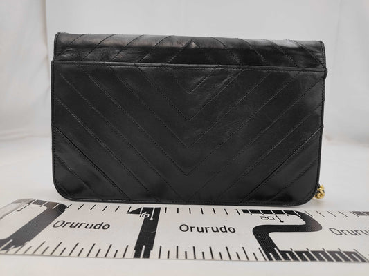 CHANEL Matelasse Fabric Shoulder Bag