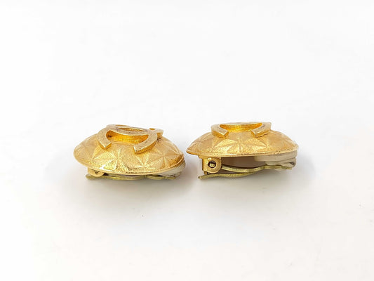 CHANEL Chanel Earrings GD Color Earrings
