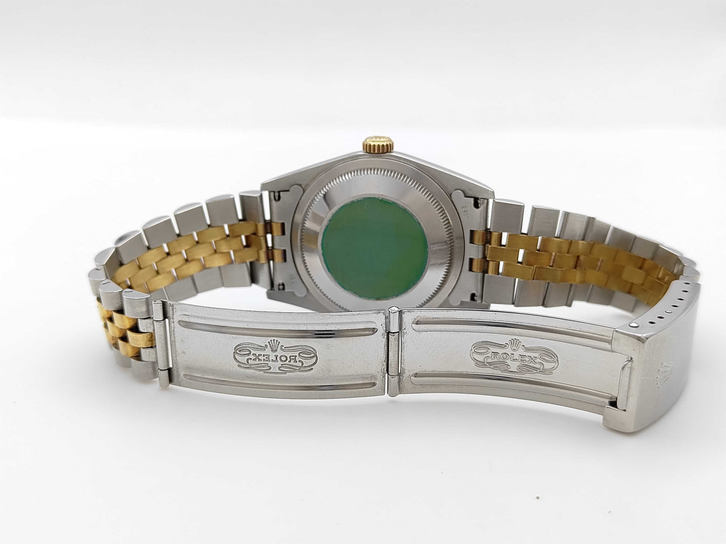 ROLEX 16233 P237670 Champagne Dial Jubilee Bracelet Men's Watch