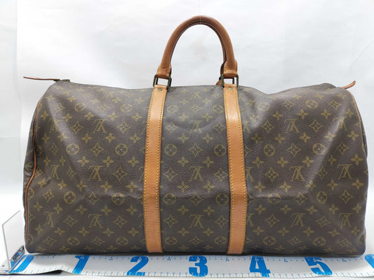 LOUIS VUITTON Monogram Keepall Bandouliere 55 Boston Bag Boston Bag