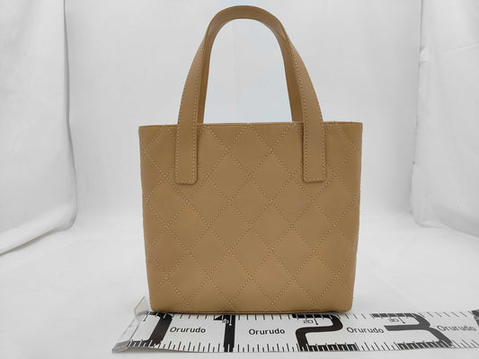 CHANEL Matelasse Tote Bag, Beige