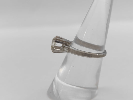 D0.27ct Pt900 5.2g Ring