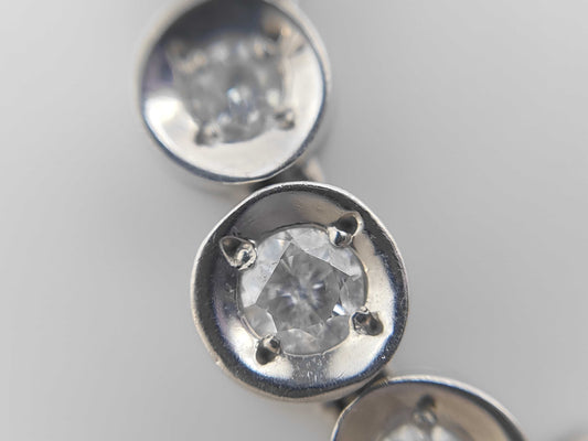 D0.30ct Pt850 7.0g Necklace