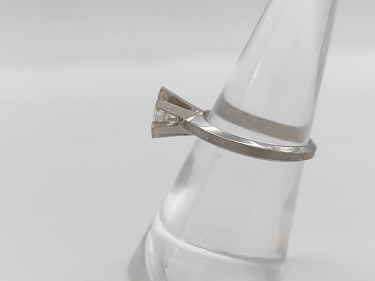 D0.35ct Pt900 4.4g Ring