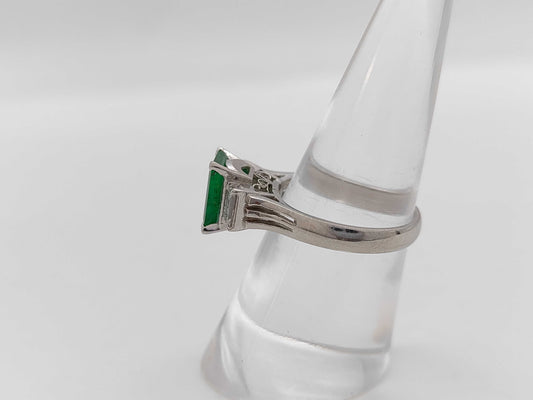 E1.57ct D0.50ct PM 6.1g Ring