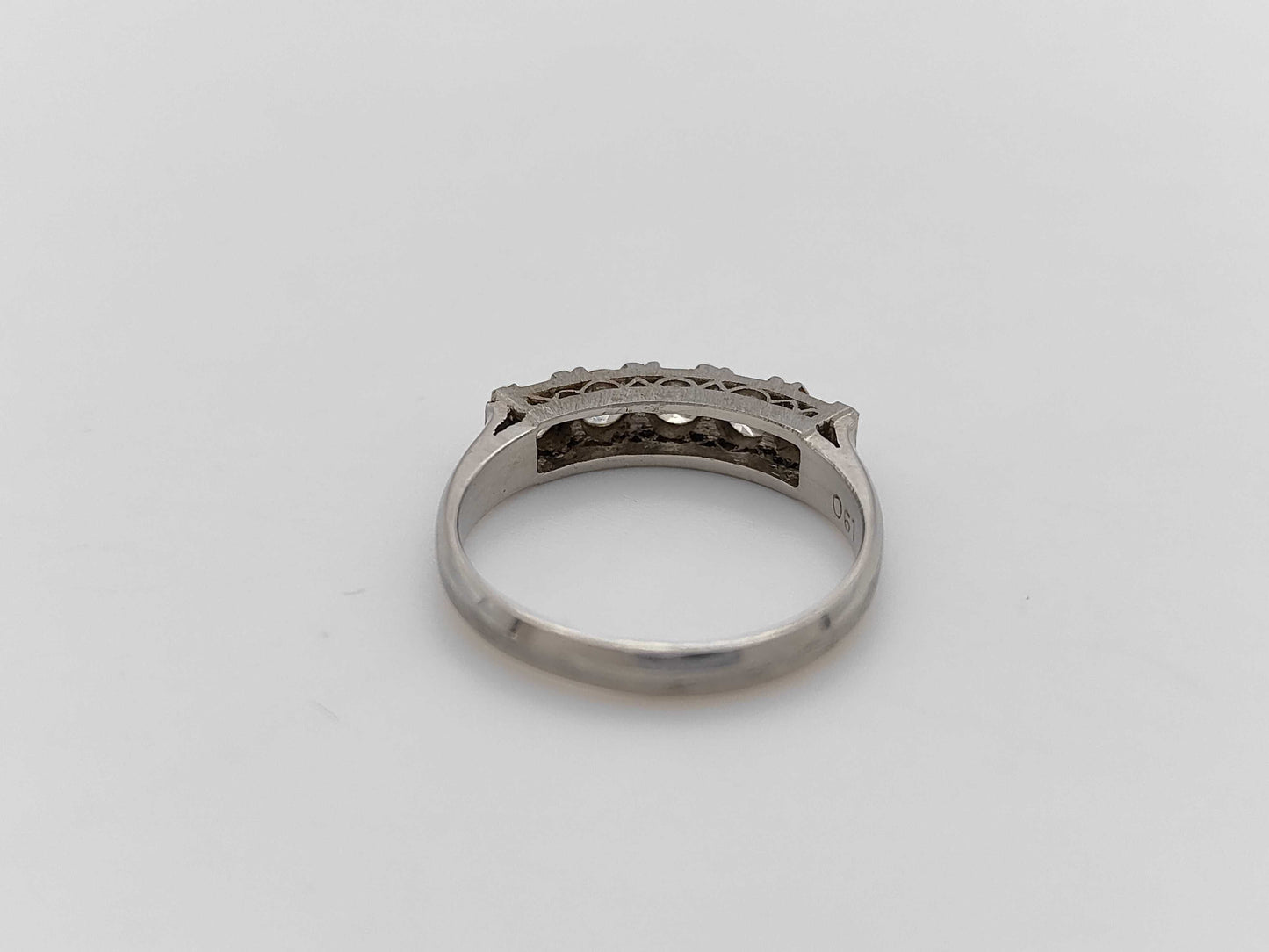 D0.61ct Pt900 4.9g Ring
