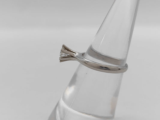 D0.415ct Pt900 3.9g Ring