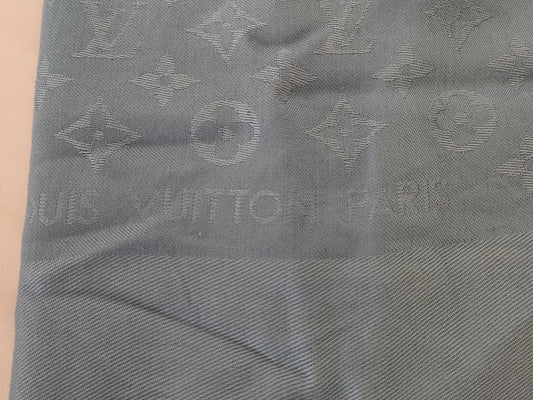 LOUIS VUITTON Monogram Louis Vuitton Scarf 140 Monogram Scarf with Tag