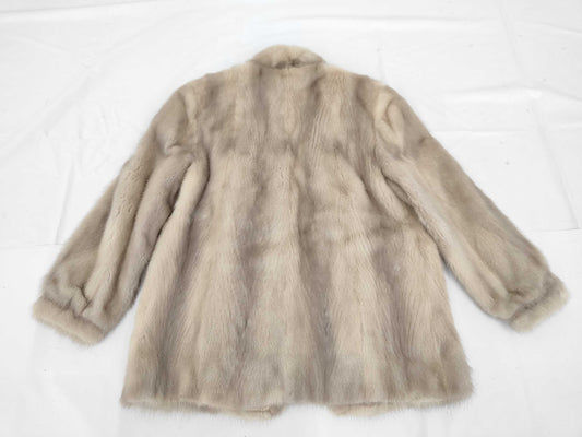 SAGA MINK Silver Saga Sapphire Mink Size 13 Coat