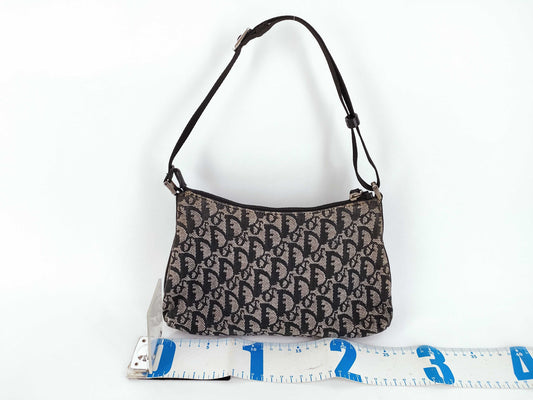 Dior Trotter Dior Accessory Pouch Trotter Navy Handbag