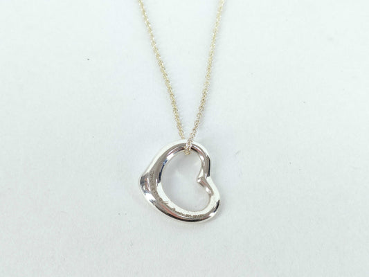 Tiffany & Co. Open Heart Tiffany Necklace Open Heart Large Necklace