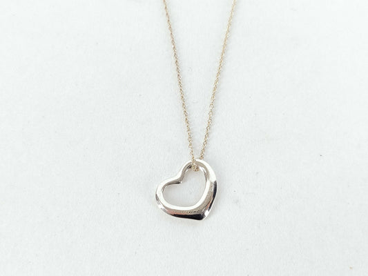 Tiffany & Co. Open Heart Tiffany Necklace Open Heart Necklace