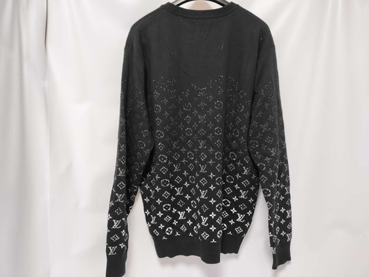 LOUIS VUITTON LOUIS VUITTON Verge Abloh Gradation Monogram Knit Top