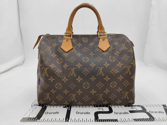 LOUIS VUITTON Monogram Speedy 30 Boston Bag