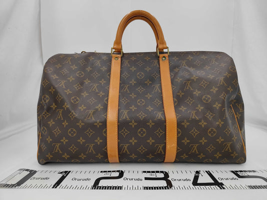 LOUIS VUITTON Monogram Keepall 50 Boston Bag