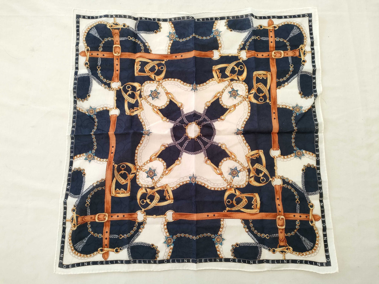 CELINE CELINE Handkerchief Set of 4 Other Accessories