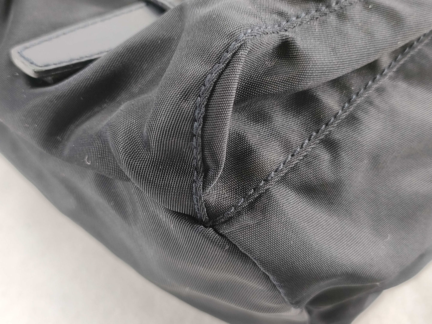 PRADA Nylon PRADA TESSUTO Double Pocket Backpack Nero BZ0003 59 Backpack