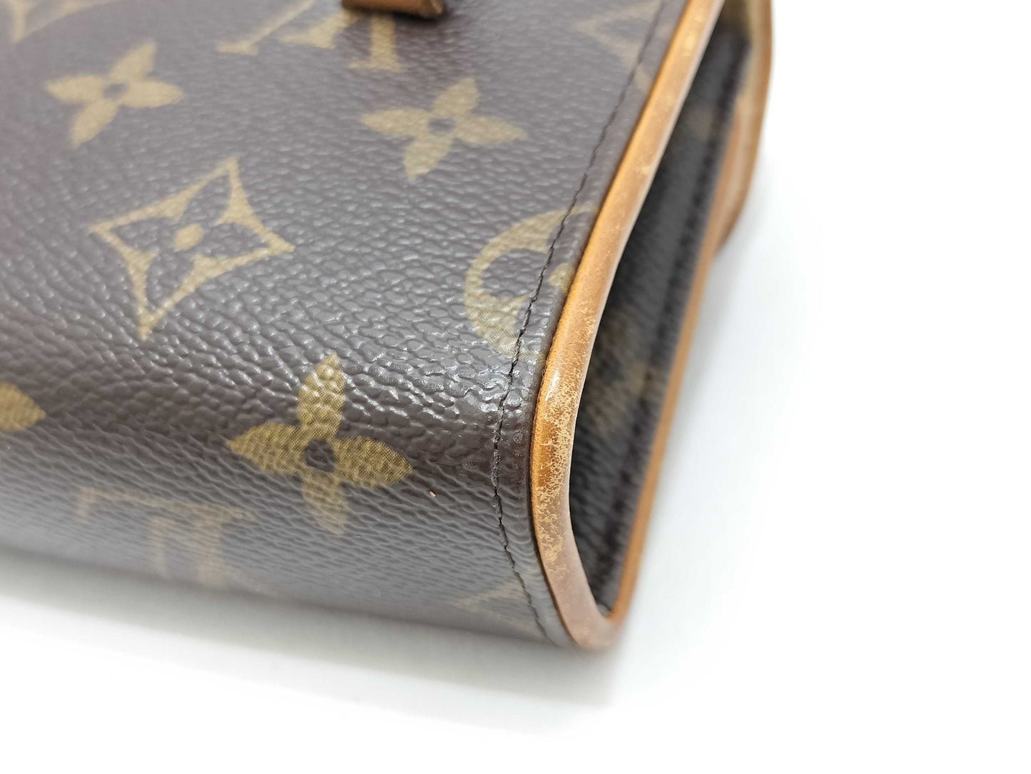 LOUIS VUITTON Monogram Louis Vuitton Pochette Florentine M51855 FL0053 S Pouch