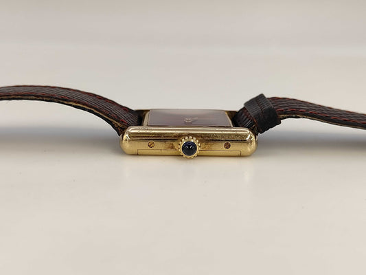 Cartier Must Tank Must Tank 3239340 Manual Winding Women's Watch