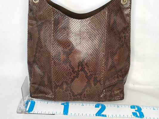 GUCCI Bamboo GUCCI Gucci Bamboo Shoulder Bag Python Shoulder Bag