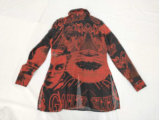 JEAN PAUL GAULTIER Jean Paul Gaultier Power Net Blouse Shirt
