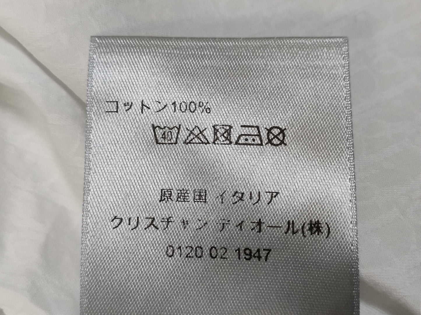 Dior Christian Dior Oblique Pattern Men's Shirt