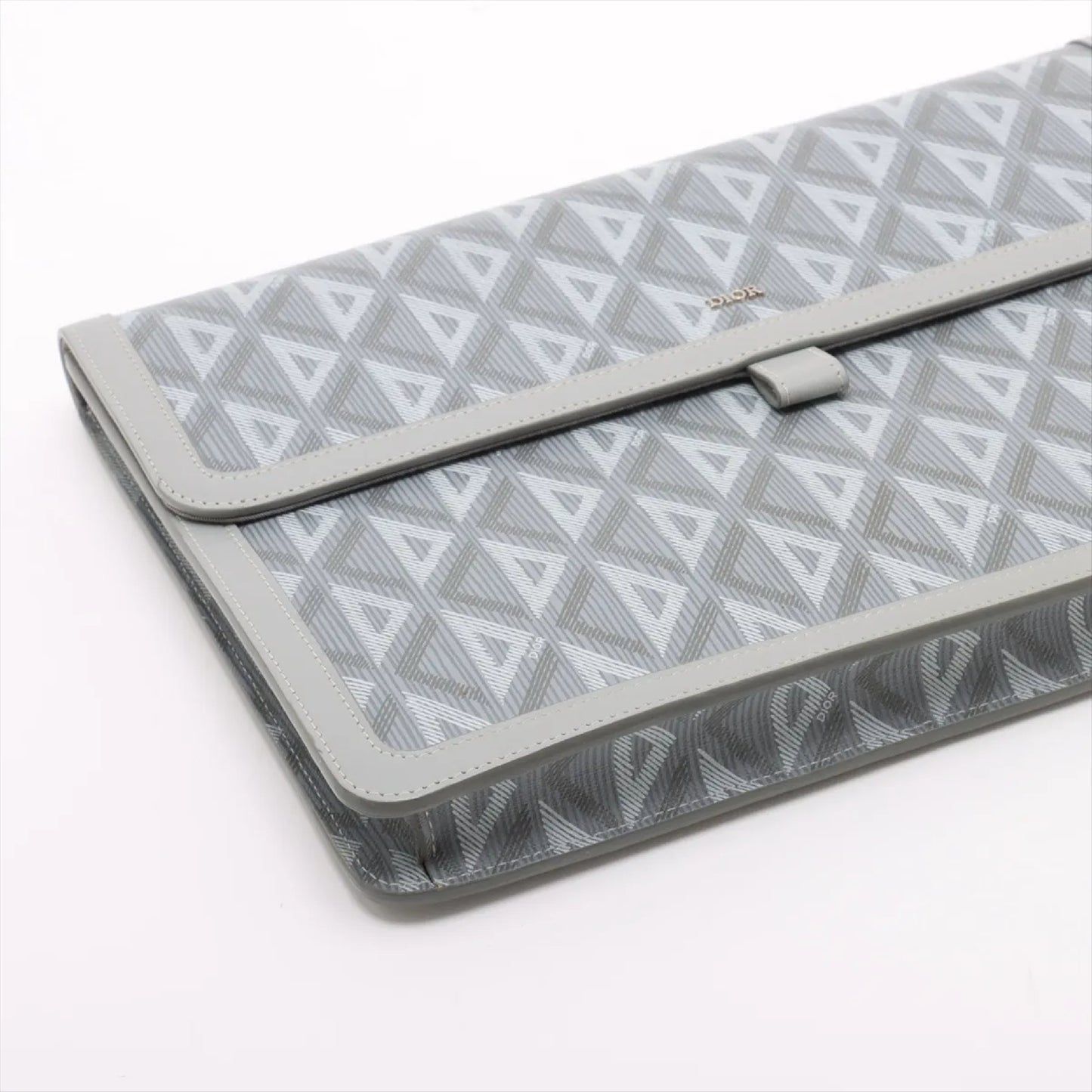 Dior CD Diamond PVC x Leather Second Bag with Box and Bag