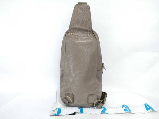 HUNTING WORLD Hunting World Shoulder Bag, Gray Leather