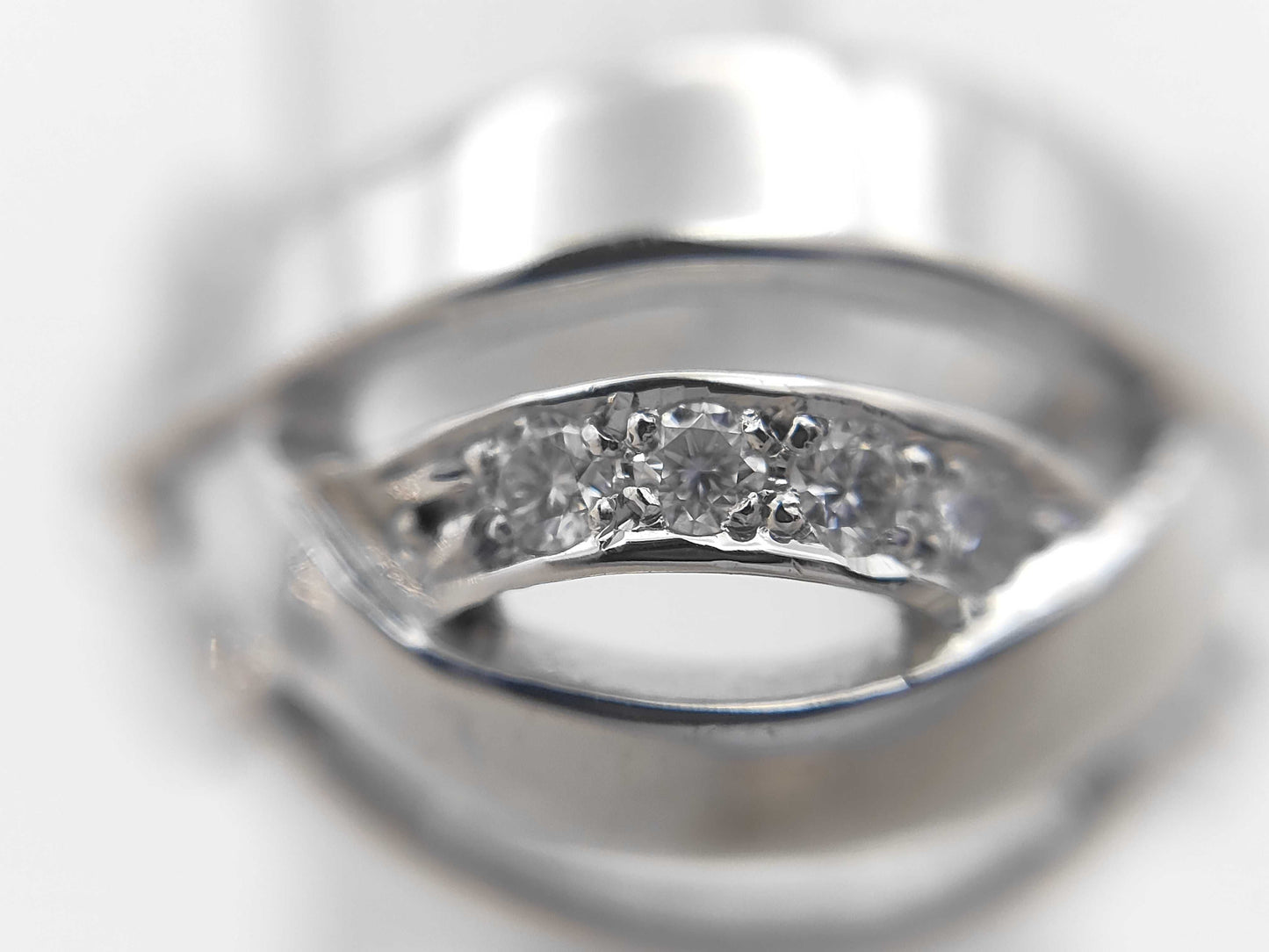 MIKIMOTO D0.08/0.08ct K18 8.8g Earrings