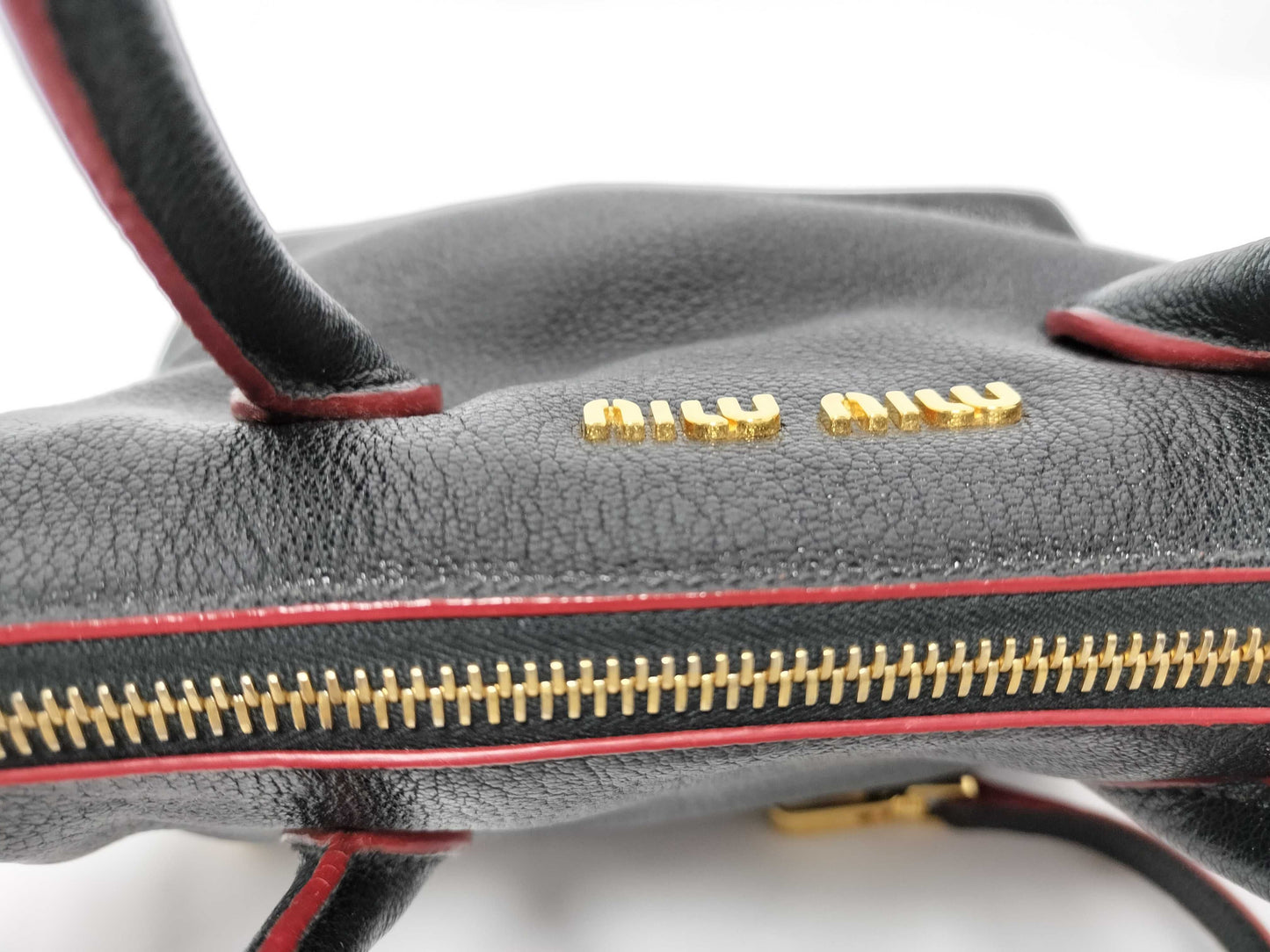 Miu Miu Miu handbag leather 2-way handbag