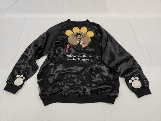 Karakuridama x One Piece Sukajan Bear Reversible Black XXXL Jacket