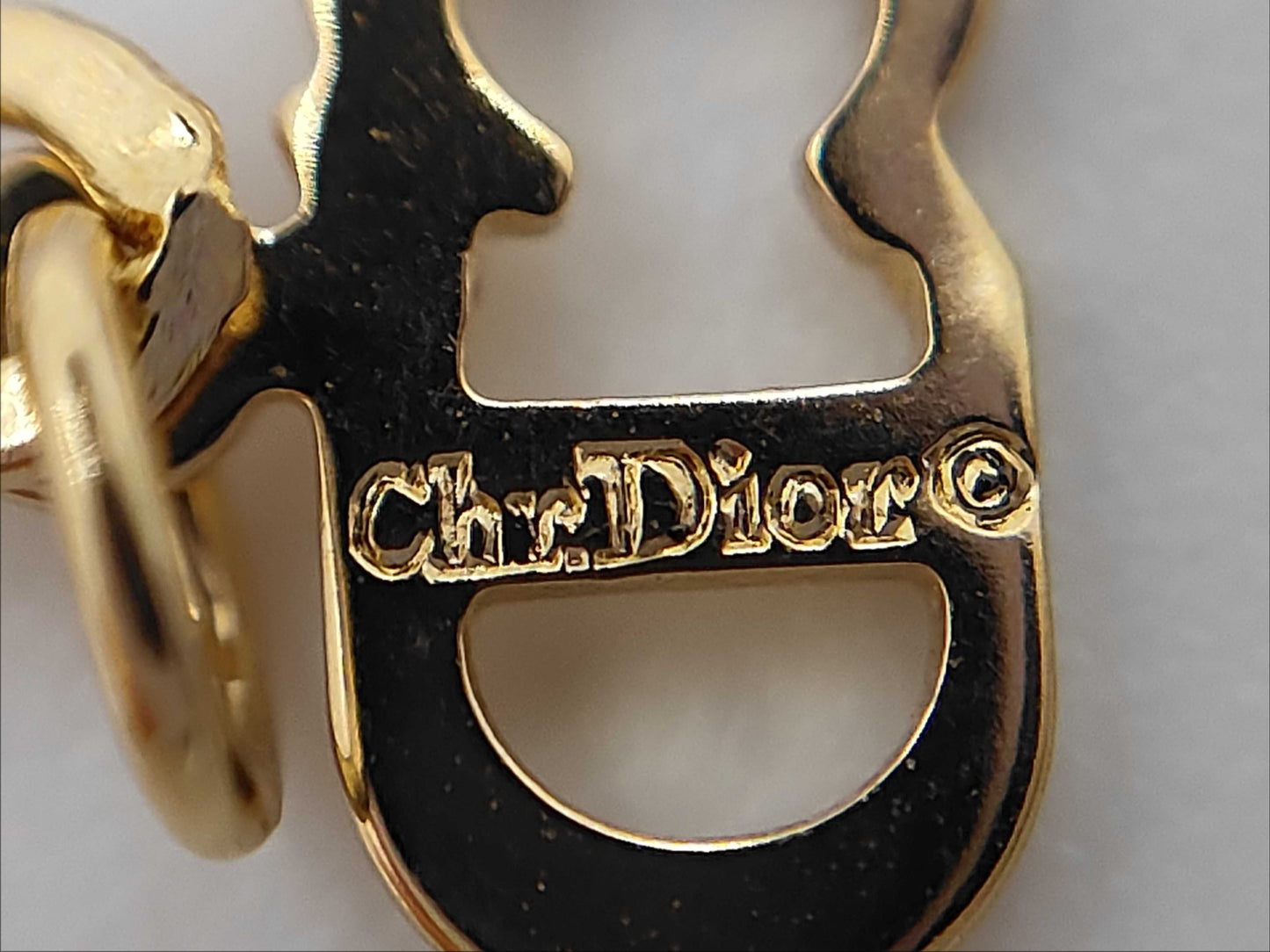 Dior Logo Necklace Necklace